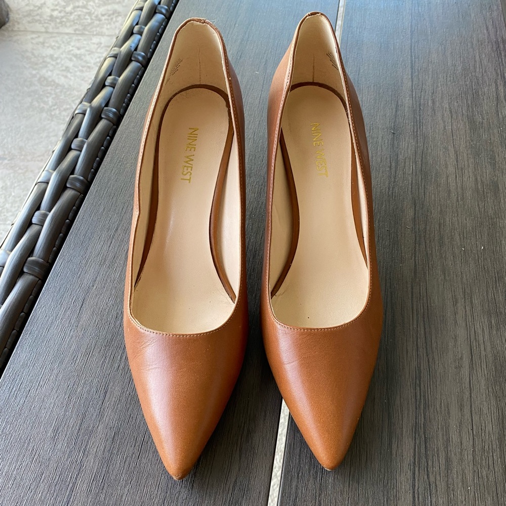 Nine West Brown Heels